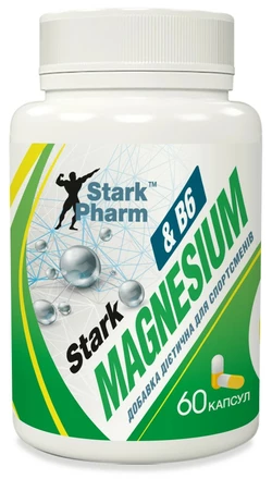 Магний Stark Pharm - Magnesium & B6 (60 капсул)