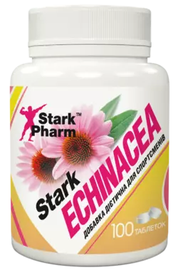 Эхинацея Stark Pharm - Echinacea 70 мг (100 таблеток) (натуральный иммуномодулятор)