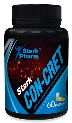Креатин Stark Pharm - CON-CRET Big Caps 750 мг (60 капсул)