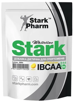 Аминокислоты Stark Pharm - IBCAA delicious 2-1-1 & Vit B6 - (1000 грамм) (160 порций)