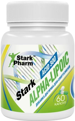 Антиоксидант Stark Pharm - Alpha Lipoic Acid (ALA) 300 мг (60 капсул)