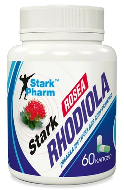 Родиола розовая Stark Pharm - Rhodiola rosea 400 мг (60 капсул) (золотой корень долголетия)