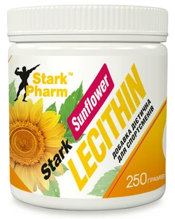 Здоровье печени и мозга Stark Pharm - Sunflower Lecithin (250 грамм) (лецитин подсолнечный сухой без ГМО)