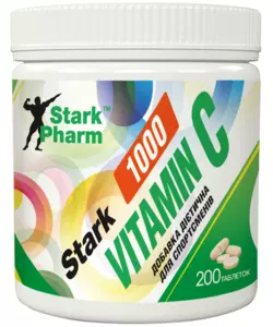 Витамины Stark Pharm - Vitamin C 1000 мг (200 таблеток) (аскорбиновая кислота)