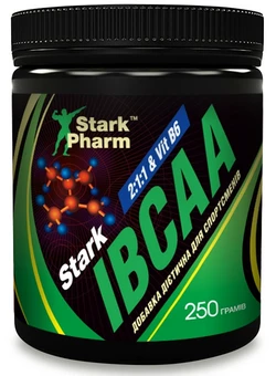Аминокислоты Stark Pharm - IBCAA Powder 2-1-1 & B6 Pure (250 г) (50 порций)