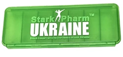 Таблетница Stark Pharm - Pillbox 7 cell (7 ячеек) зеленая