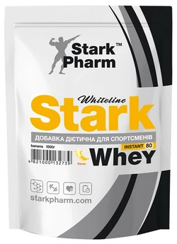 Сывороточный протеин Stark Pharm - Stark Whey 80 (1000 грамм) банан