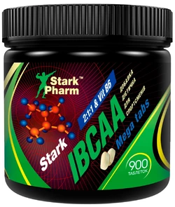 Аминокислоты Stark Pharm - IBCAA 2-1-1 & B6 Mega tabs (900 таблеток)