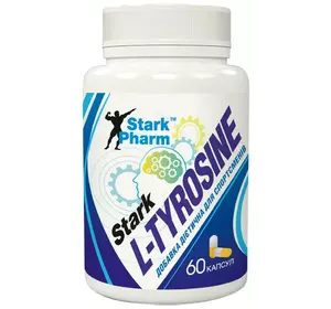 Творческое мышление Stark Pharm - L-Tyrosine 500 мг (60 капсул)