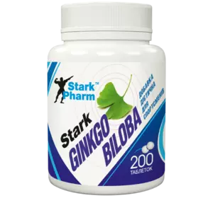 Гинкго Билоба Stark Pharm - Ginkgo Biloba Extract 40 мг (200 таблеток)