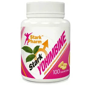 Жиросжигатель проблемных зон Stark Pharm - Yohimbine 10 мг (100 таблеток)